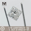 5.12CT D SQ VVS2 合成ダイヤモンド 中国 CVD IGI LG607395170