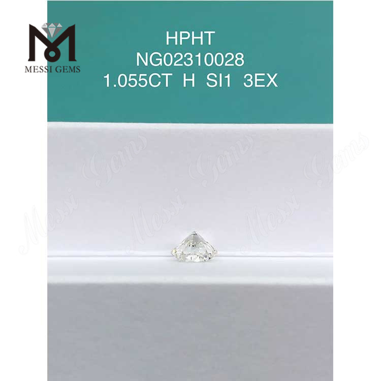 SI1 RD ラボ グロウン ダイヤモンド 1.055ct EX カット グレード