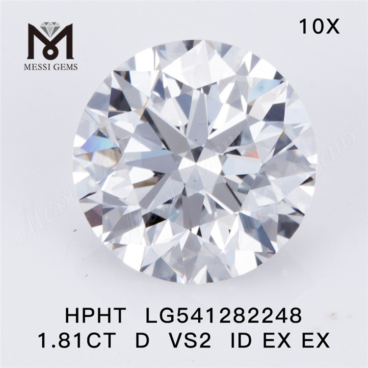 1.81ct D VS2 IDEAL ラウンド 合成ダイヤモンド のメーカー価格