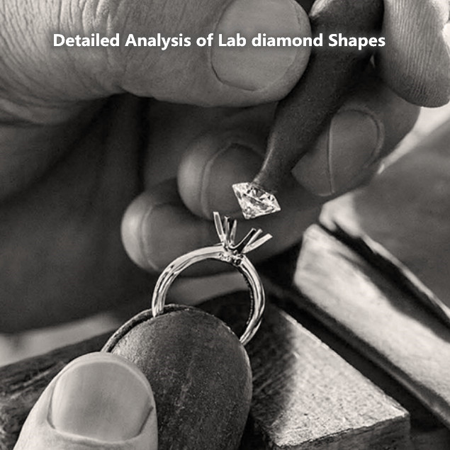 ラボダイヤモンド形状の詳細な分析