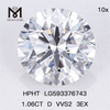 1.06CT D VVS2 3EX hthp ダイヤモンド HPHT LG593376743