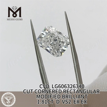 1.81CT D VS2 EX EX CVD 長方形 igi ダイヤモンド コレクションを購入丨Messigems LG606326340