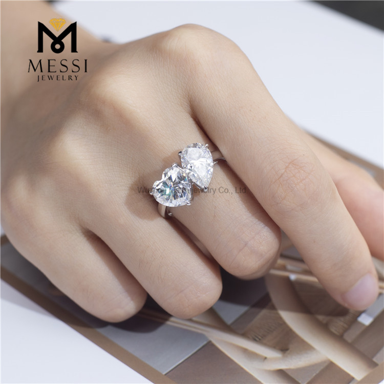 人工ダイヤモンドの結婚指輪