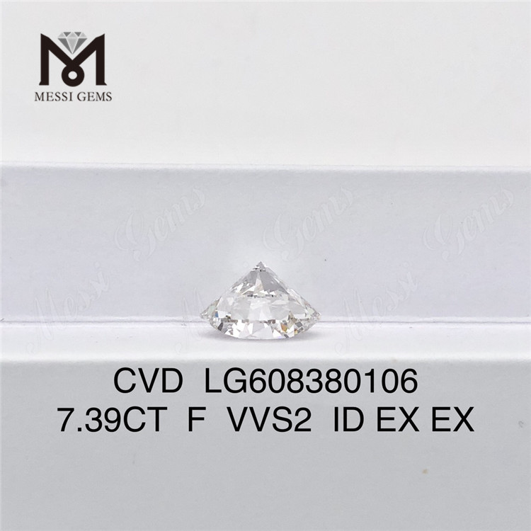 7.39CT F VVS 模造ダイヤモンド IGI ダイヤモンドの豊富な在庫をオンラインで購入丨Messigems LG608380106